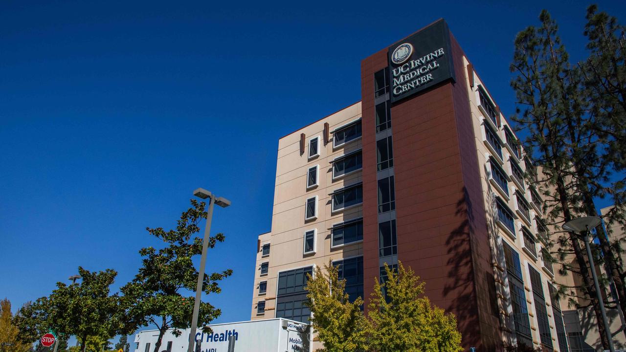 Bill Clinton was released from the University of California Irvine Medical Centre after spending five nights there having treatment for sepsis, brought about by a urological infection. Picture: Apu Gomes/AFP