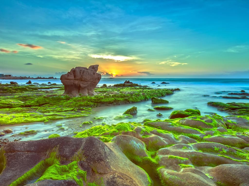 <p>... Get there early to enjoy the spectacular colours of sunrise – if you leave it too late in the day, you’ll find the famous rocks covered by water. On a rock cliff above the beach, the 100-year-old Co Thach pagoda, popular with pilgrims, provides stunning views across the ocean.</p>