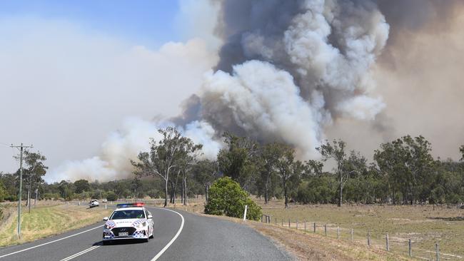 The Cobraball fire destroyed 15 homes. Picture: Supplied