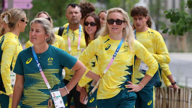 Ariarne Titmus and the Australian swim team are eyeing more medals in Paris. Picture: Adam Head.