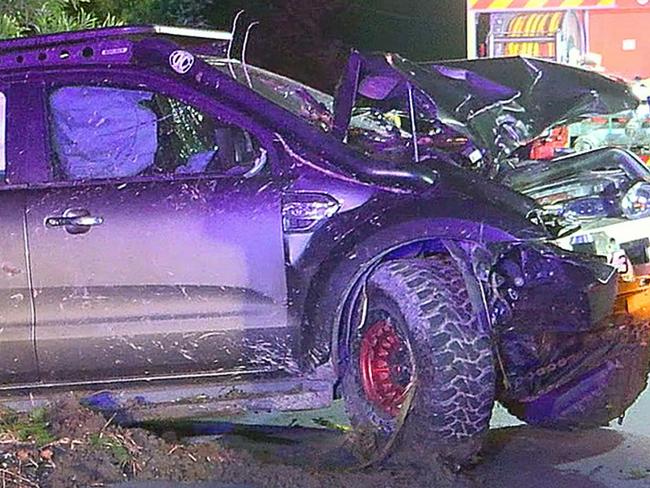 Pics: Ute totalled after dramatic highway crash near Coffs