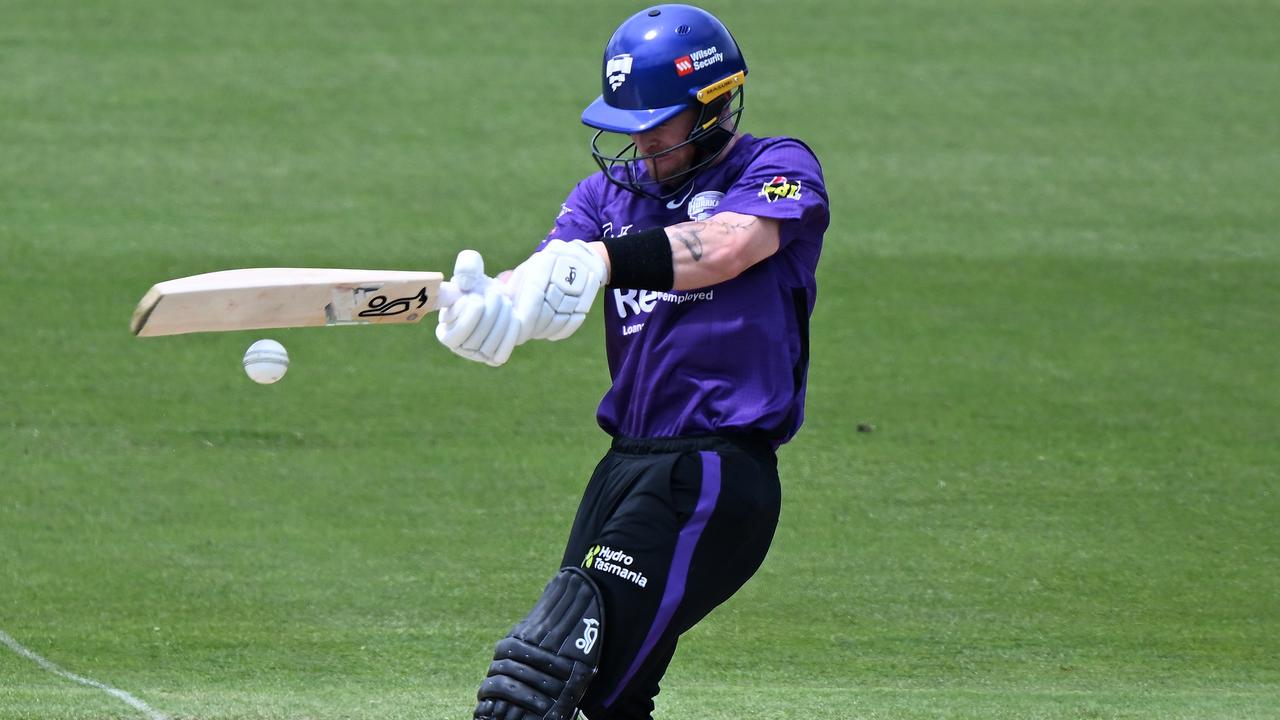 Mac Wright top scored with 56 for the Hurricanes in his first game of BBL12.