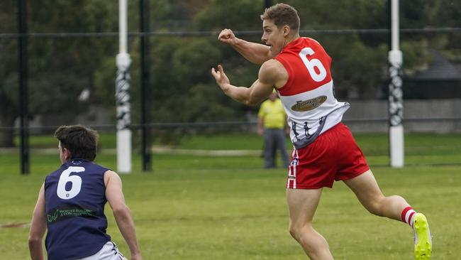 MPFNL Division 2: Karingal v Chelsea football.  Tom Curren -  Karingal.  Picture: Valeriu Campan