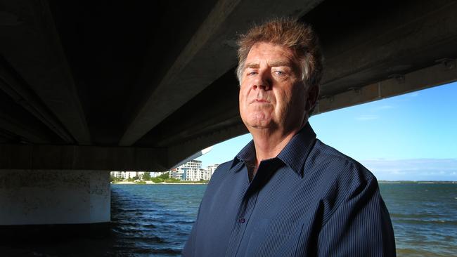 Gary Mays is concerned about political issues involving the broadwater.