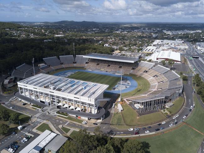 The Queensland Sport and Athletics Centre at Mount Gravatt.