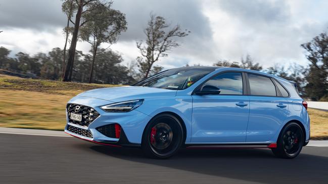 The 2025 Hyundai i30N starts from about $55,000 drive-away.
