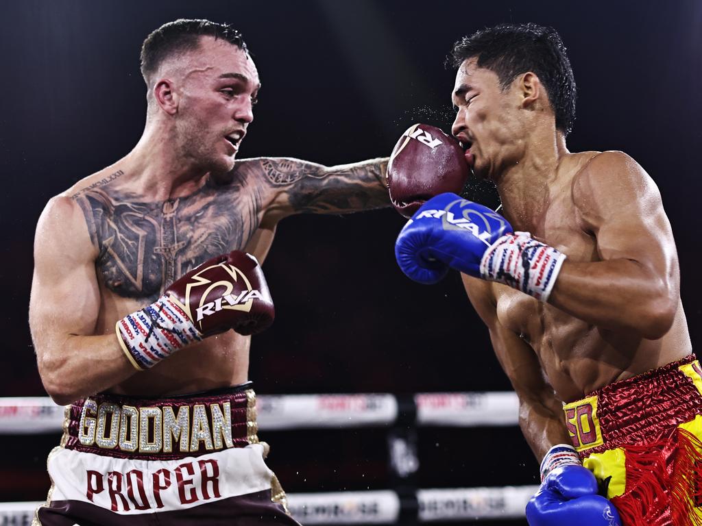 Goodman is one of the best pound-for-pound fighters in Australia. Picture: No Limit Boxing