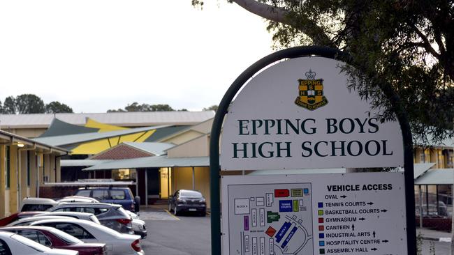 Epping Boys High School. Photo: Jeremy Piper