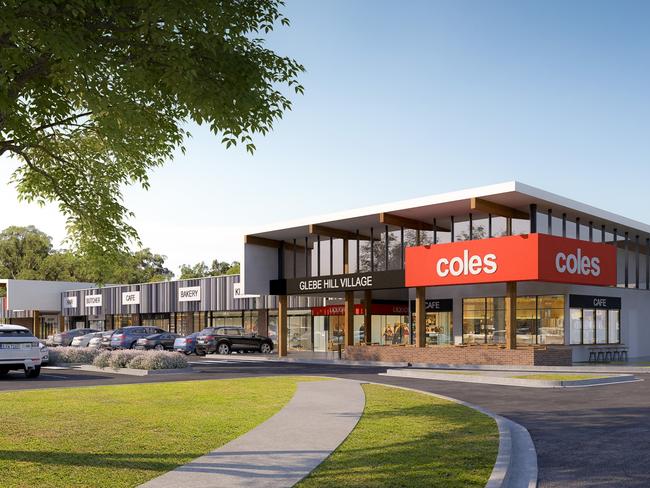 Coles Glebe Hill Village development