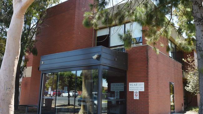 Convicted sex offender Peter Gibson front the Werribee Magistrates’ Court on Wednesday.