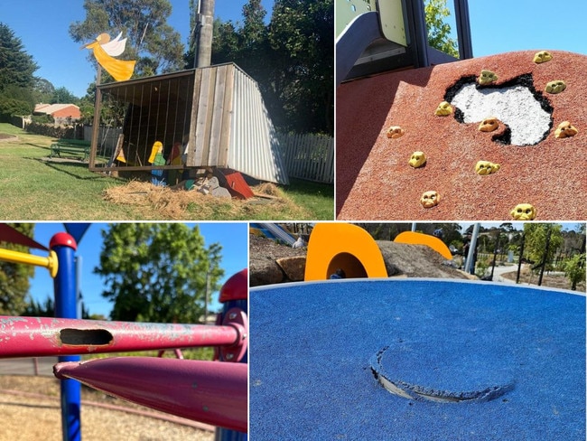 Victoria's broken, neglected playground story size