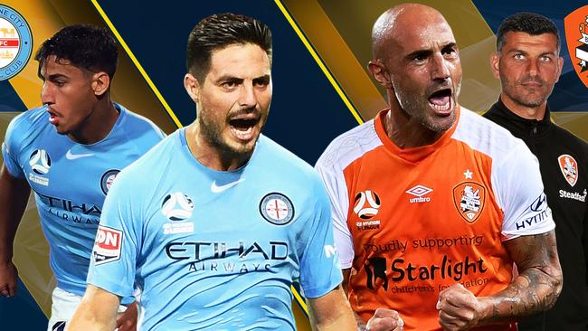 Melbourne City host Brisbane Roar in the first week of the A-League finals