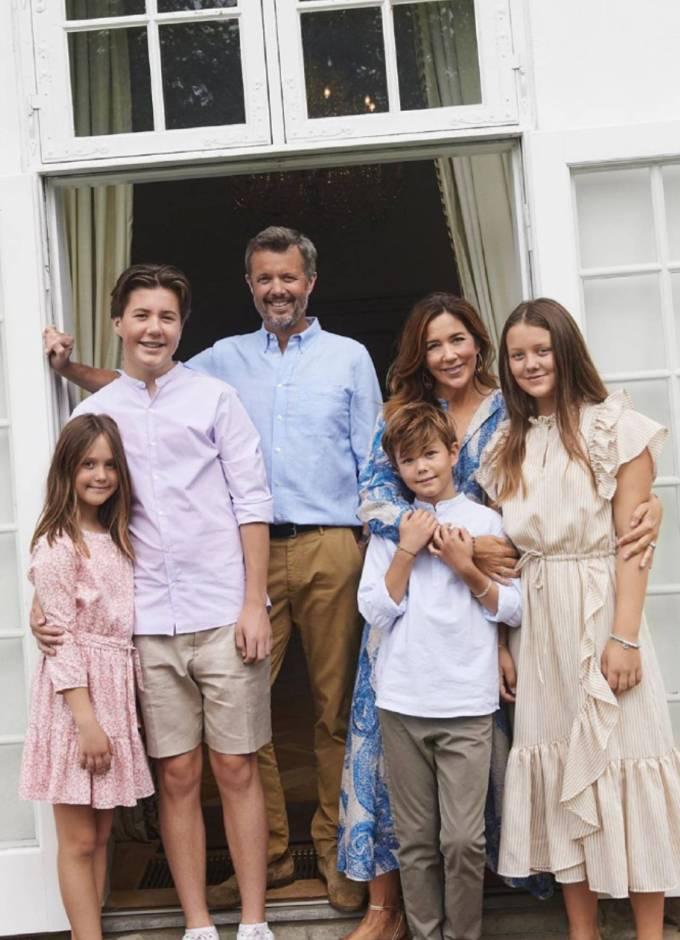 Princess Mary of Denmark shares new portraits of family on summer holidays - Vogue Australia