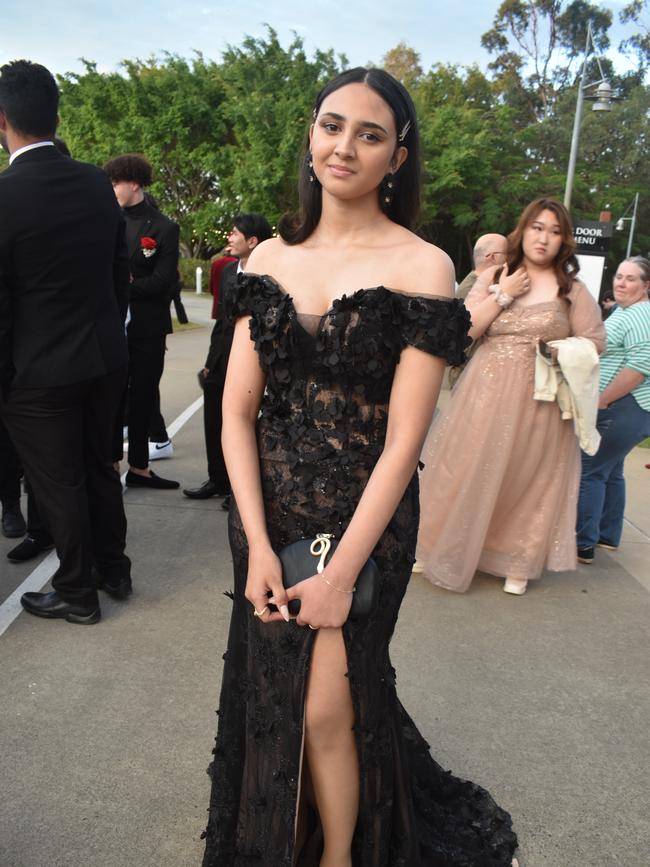 Melanie Sphikas at Runcorn State High School 2023 formal. Photos: Georgie Walker.