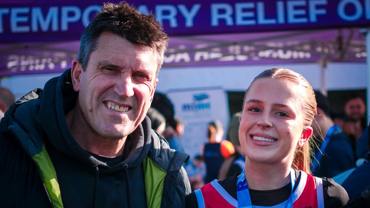 Dale Tapping pictured with his daughter Summer Tapping.