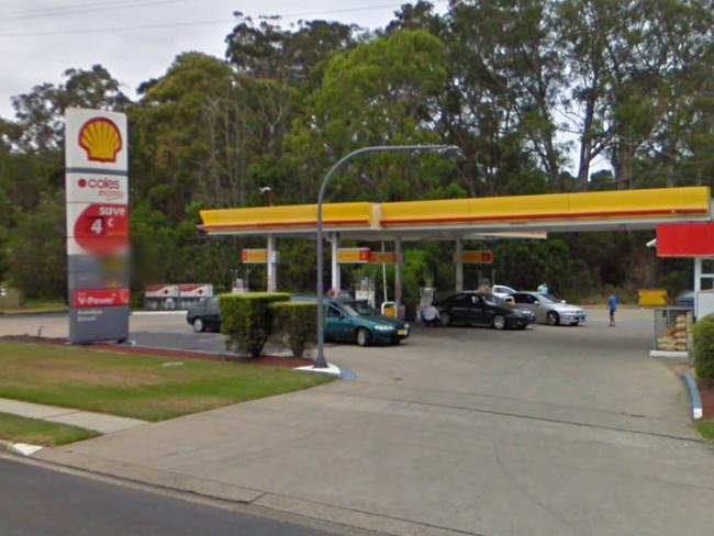 A 24-year-old man was arrested at the Shell service station in Batehaven in relation to a string of alleged thefts, frauds and traffic offences.