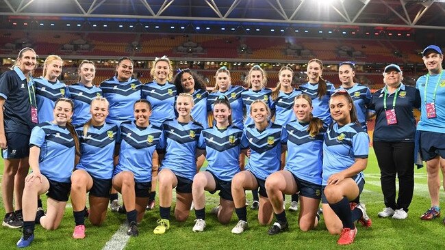 The NSW/ACT team which played Queensland recently.