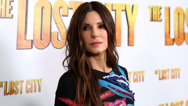 Bullock said last year she planned to take time out from her career to be with her family. Picture: Monica Schipper/Getty