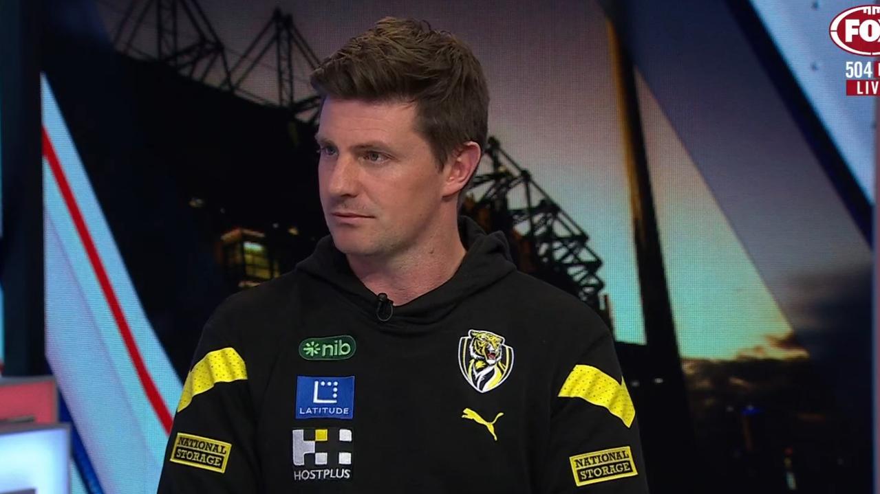 Interim Richmond coach Andrew McQualter spoke about his future on AFL 360.