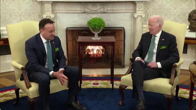 ‘History binds us’ -Biden to Irish PM on St. Patrick’s Day