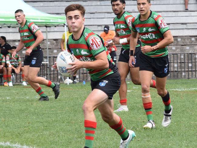 Matthew Humphries was sublime for South Sydney at Redfern. Picture: Sean Teuma