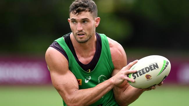 Corey Oates is intent on securing a new deal with the Broncos. Picture: Getty Images