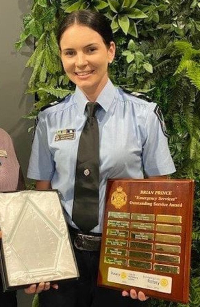 Senior Constable Brittany Duncan is an awarded member of the Queensland Police.