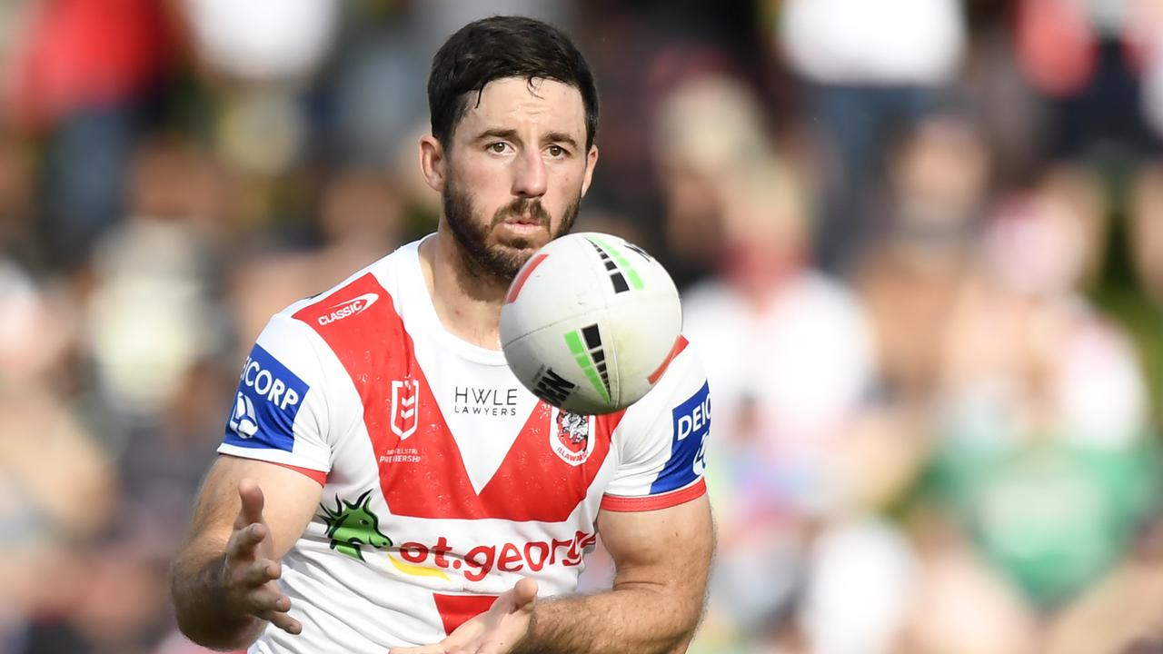 Ben Hunt has committed to the Dragons for 2024. Picture: NRL Imagery