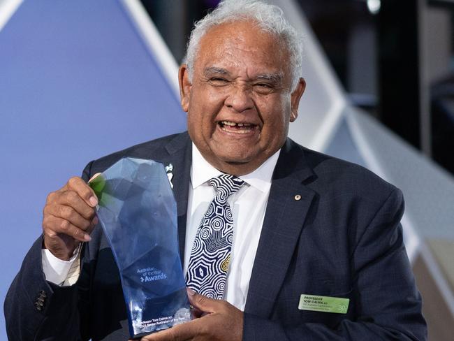 Senior Australian of the Year Tom Calma in Canberra in January. Picture: NCA NewsWire / Gary Ramage