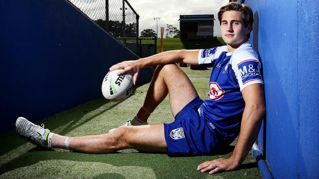 Lachlan Lewis will be crucial for the Dogs, given Kieren Foran’s injury. Picture: Tim Hunter.