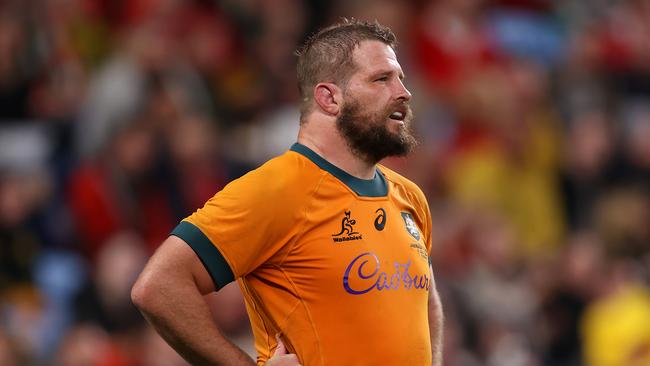 James Slipper will take over as captain of the Wallabies against Wales. Picture: Jason McCawley/Getty Images