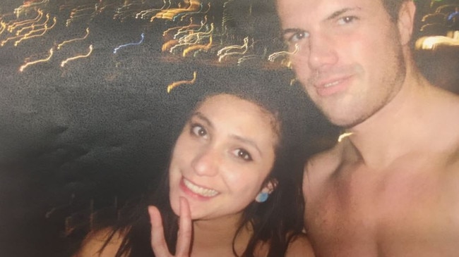 Warriena Wright and Gable Tostee.