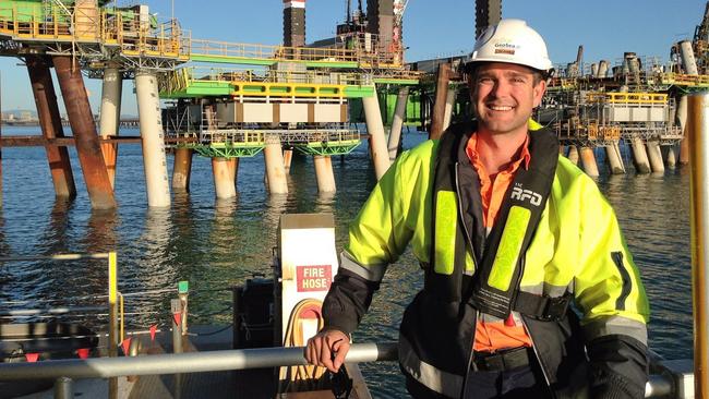 Daniel Bradshaw died after falling into the water at East Arm in 2017. A court has fined Barge Express captain Nicholas Mitchell $20,000 for his role in failing to prevent the death. Picture: Supplied