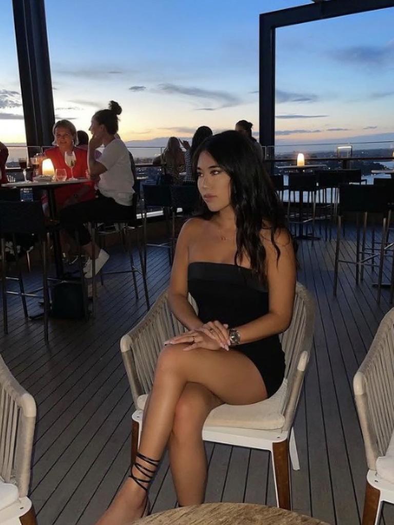 She posts glamorous photos of herself out and about. Picture: Instagram/sophiainsydney