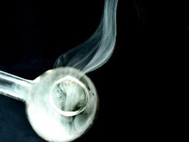 EVIL EFFECTS: A glass pipe, commonly used by ice addicts to vaporise the drug before inhalation.