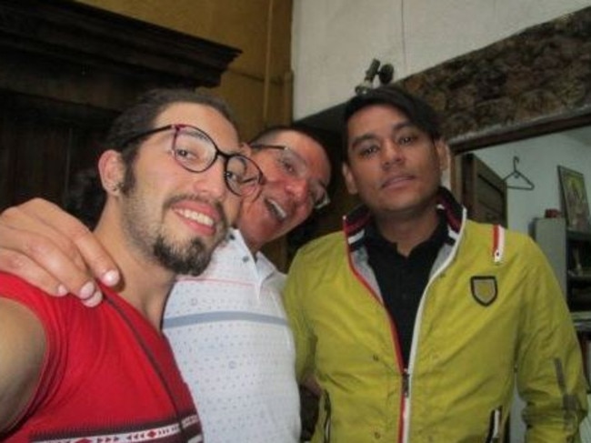 Gay trio Victor Hugo Prada, Manuel Jose Bermudez and John Alejandro  Rodriguez's modern family recognised in Colombia  —  Australia's leading news site