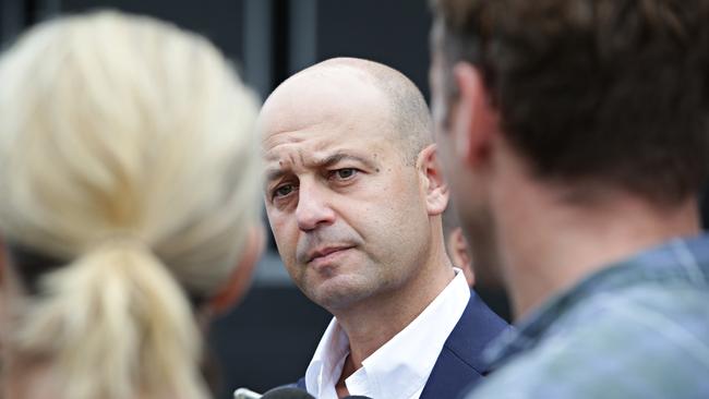 NRL CEO Todd Greenberg has had enough and has issued a warning to all current NRL players. Picture: Adam Yip