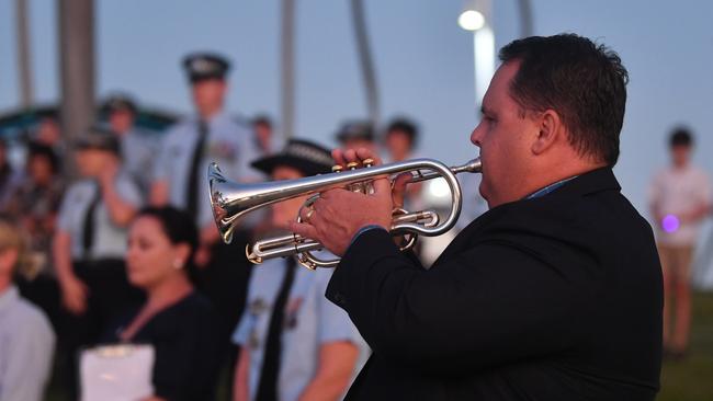 National Police Remembrance Candlelight Vigil 2023 at the Rockpool, Townsville. Picture: Evan Morgan