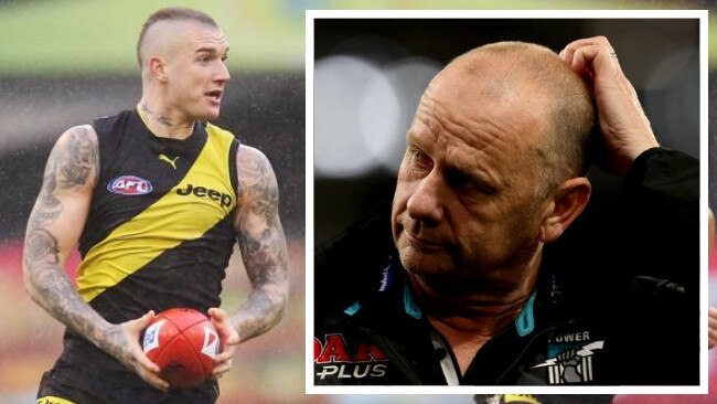 Ken Hinkley must stop Dustin Martin for the Power to be a chance against the Tigers.