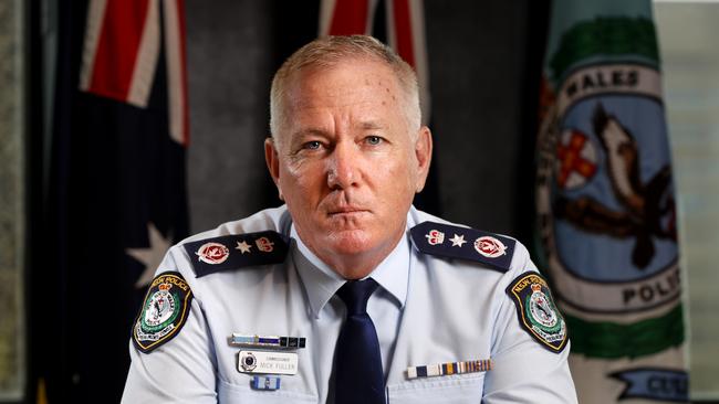 Mr Fuller has spent more than 30 years in the NSW police force. Picture: Adam Taylor