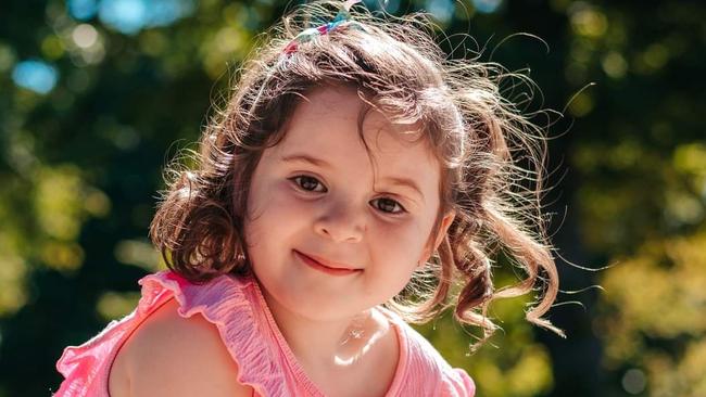 Indiana Inns, 5, from Warrnambool, has been named one of 2023's cutest five-year-olds in Victoria.