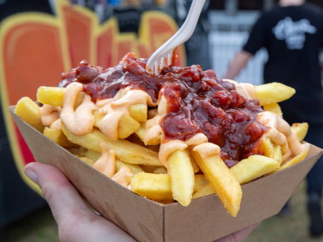 And some loaded fries. Picture: Jenifer Jagielski