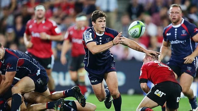 Halfback Luke Burgess is a key for the Rebels.