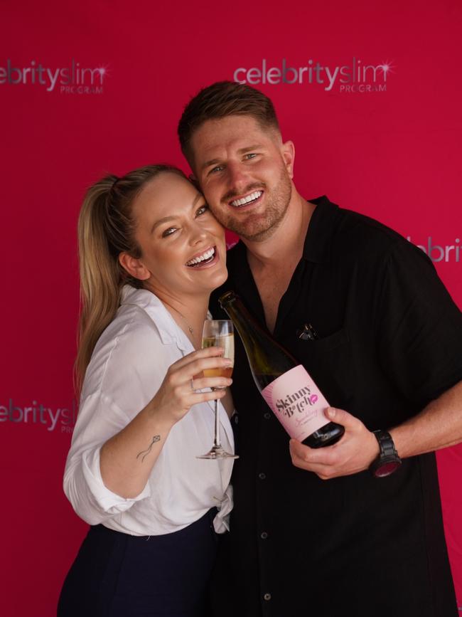 Meliisa Rawson and Bryce Ruthven. Picture: Nathan Richter