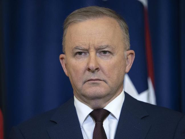 CANBERRA, AUSTRALIA -  NewsWire Photos JANUARY , 28, 2021The Leader of the Australian Labor Party, Anthony Albanese during  a press conference at Parliament House in Canberra. Picture:NCA Newswire/Gary Ramage