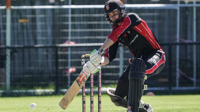 South Caulfield batter Lewis Mildenhall. Picture: Valeriu Campan