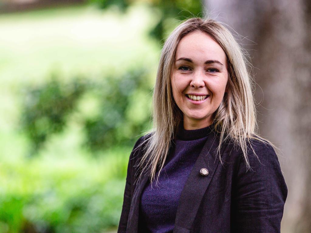 Greens federal election Senate candidate, Tabatha Badger. Picture: Linda Higginson