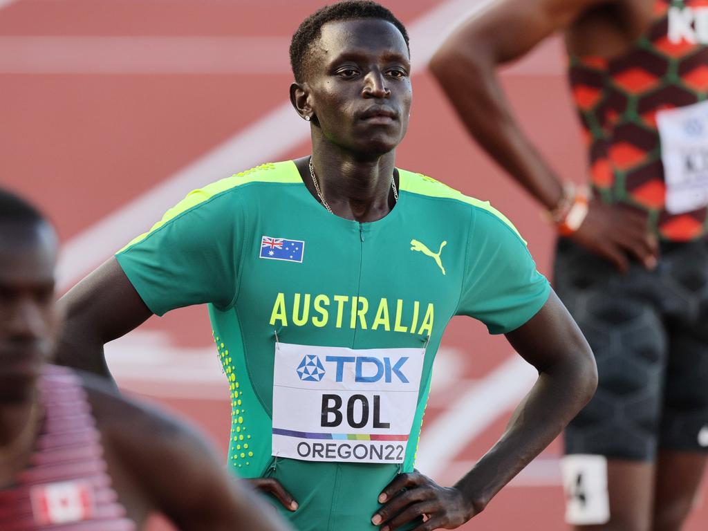 Peter Bol won’t be satisfied until he’s on the podium. Picture: Andy Lyons/Getty