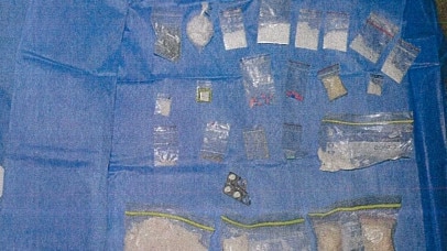 Items seized from the home of Zeth Samios. Picture: Department of Justice/Victoria Police