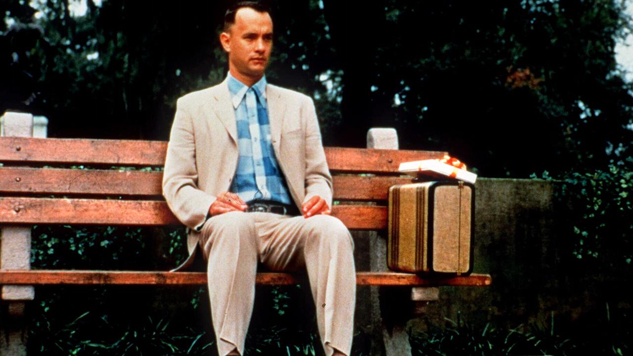 Actor Tom Hanks in <i>Forrest Gump</i>, the darling of the 1995 Oscars, which won best picture and him, best actor.